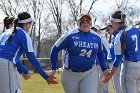 Softball vs UMD  Wheaton College Softball vs U Mass Dartmouth. - Photo by Keith Nordstrom : Wheaton, Softball